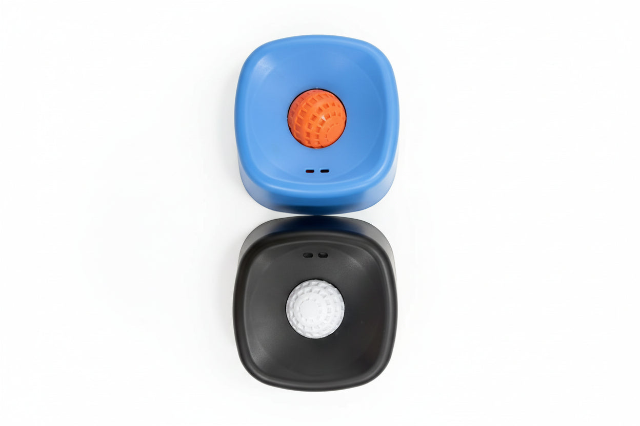 Interactive Slow Feeder Dog Bowl with Ball - Anti-Slip Design