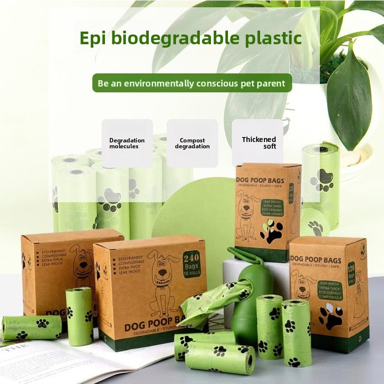 Biodegradable Pet Waste Bags with Dispenser – Eco-Friendly Dog Poop Bags for Responsible Pet Owners