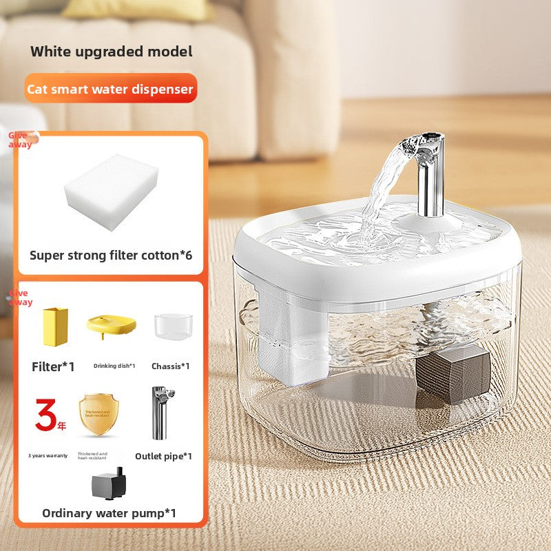 Automatic Pet Water Fountain with Circulation System