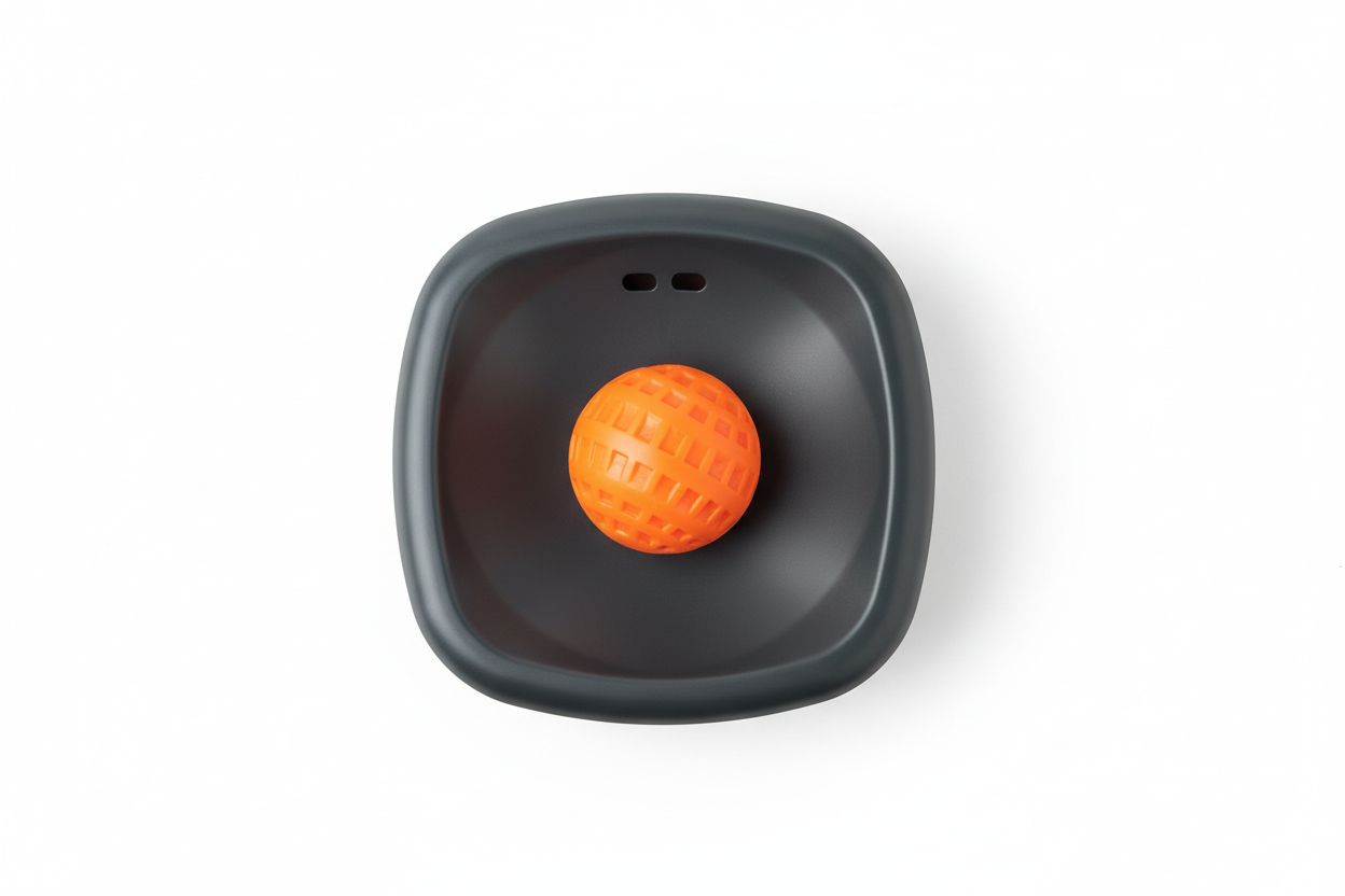 Interactive Slow Feeder Dog Bowl with Ball - Anti-Slip Design