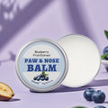Natural Pet Paw Balm – Healing Moisturizer for Dry, Cracked Paws & Noses (Blueberry & Coconut)