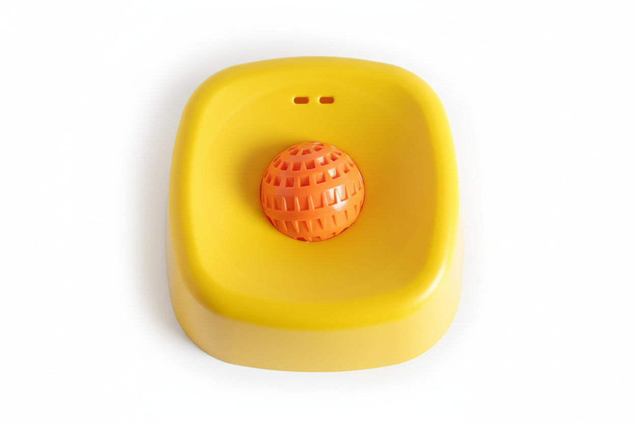 Interactive Slow Feeder Dog Bowl with Ball - Anti-Slip Design
