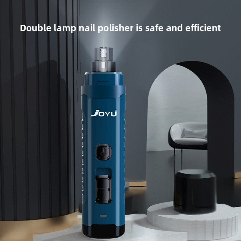 Electric Pet Nail Grinder with LED Light – Quiet, Safe & Rechargeable for Dogs & Cats