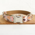 Traditional Floral Dog Collar - Ethnic Style Design