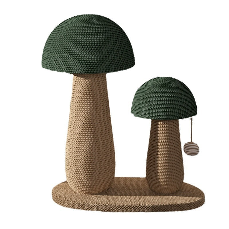 Durable Sisal Cat Scratching Post with Interactive Toys
