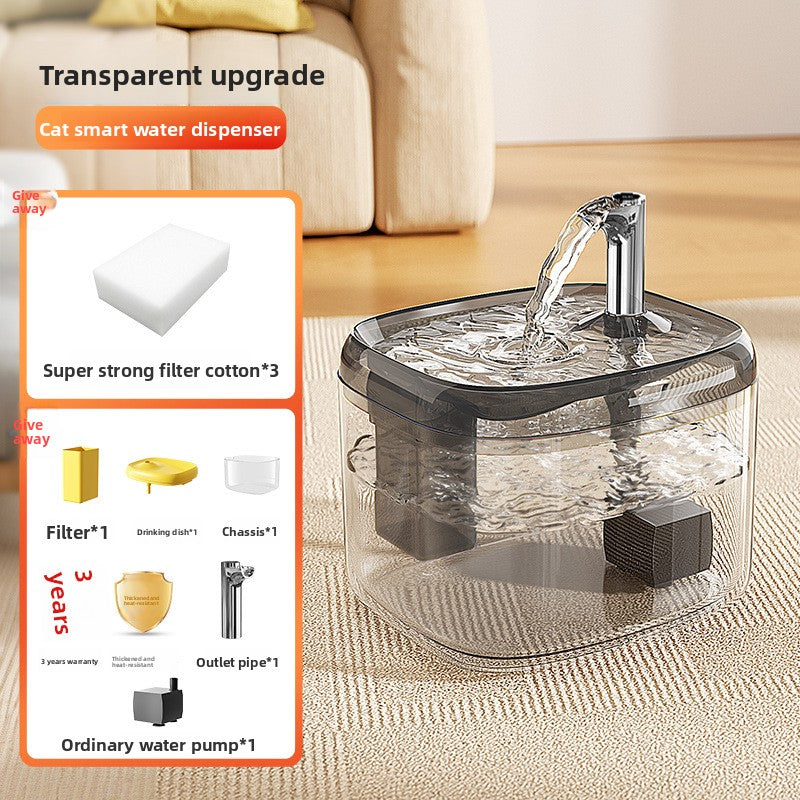 Automatic Pet Water Fountain with Circulation System