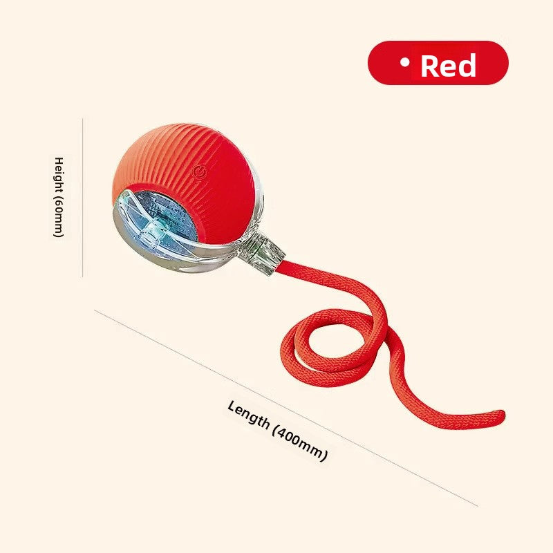 Smart Interactive Dog Ball - Self-Rolling Toy ⚽