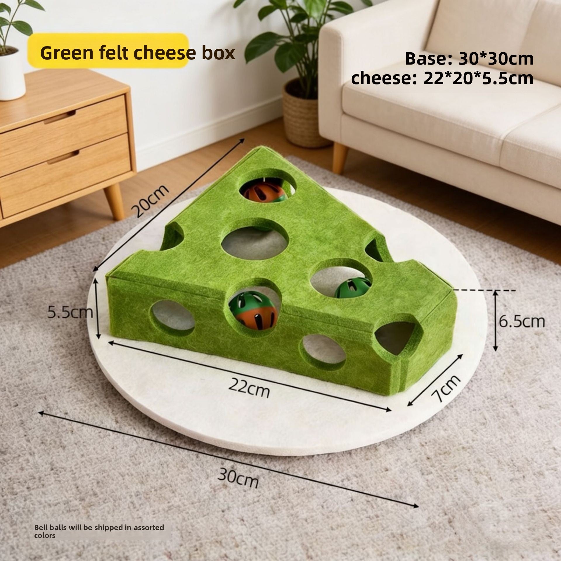 Interactive Cat Maze Toy with Bell Ball – Puzzle Box for Mental Stimulation & Self-Play