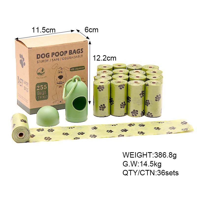 Biodegradable Pet Waste Bags with Dispenser – Eco-Friendly Dog Poop Bags for Responsible Pet Owners
