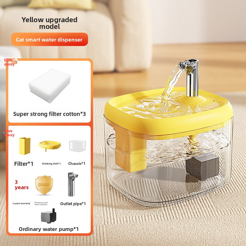 Automatic Pet Water Fountain with Circulation System