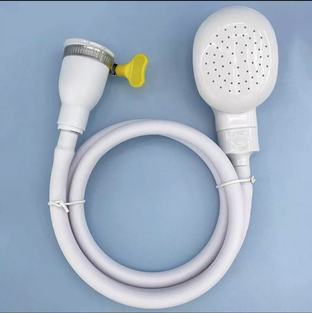 Pet Shower Sprayer Attachment – Multi-Function Handheld Bathing Tool for Dogs & Cats