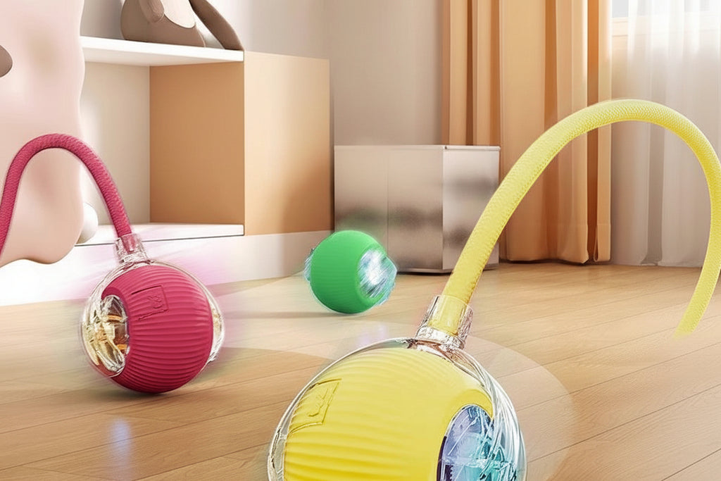 Smart Interactive Dog Ball - Self-Rolling Toy ⚽