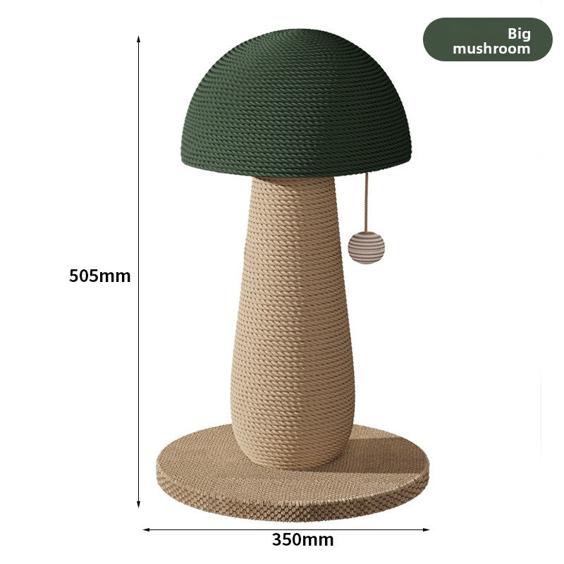 Durable Sisal Cat Scratching Post with Interactive Toys