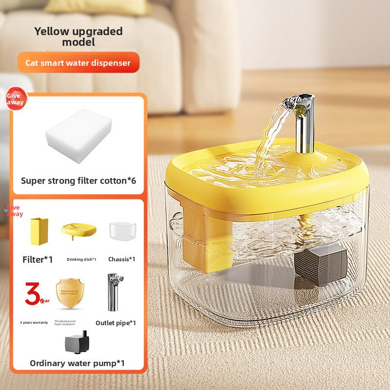 Automatic Pet Water Fountain with Circulation System