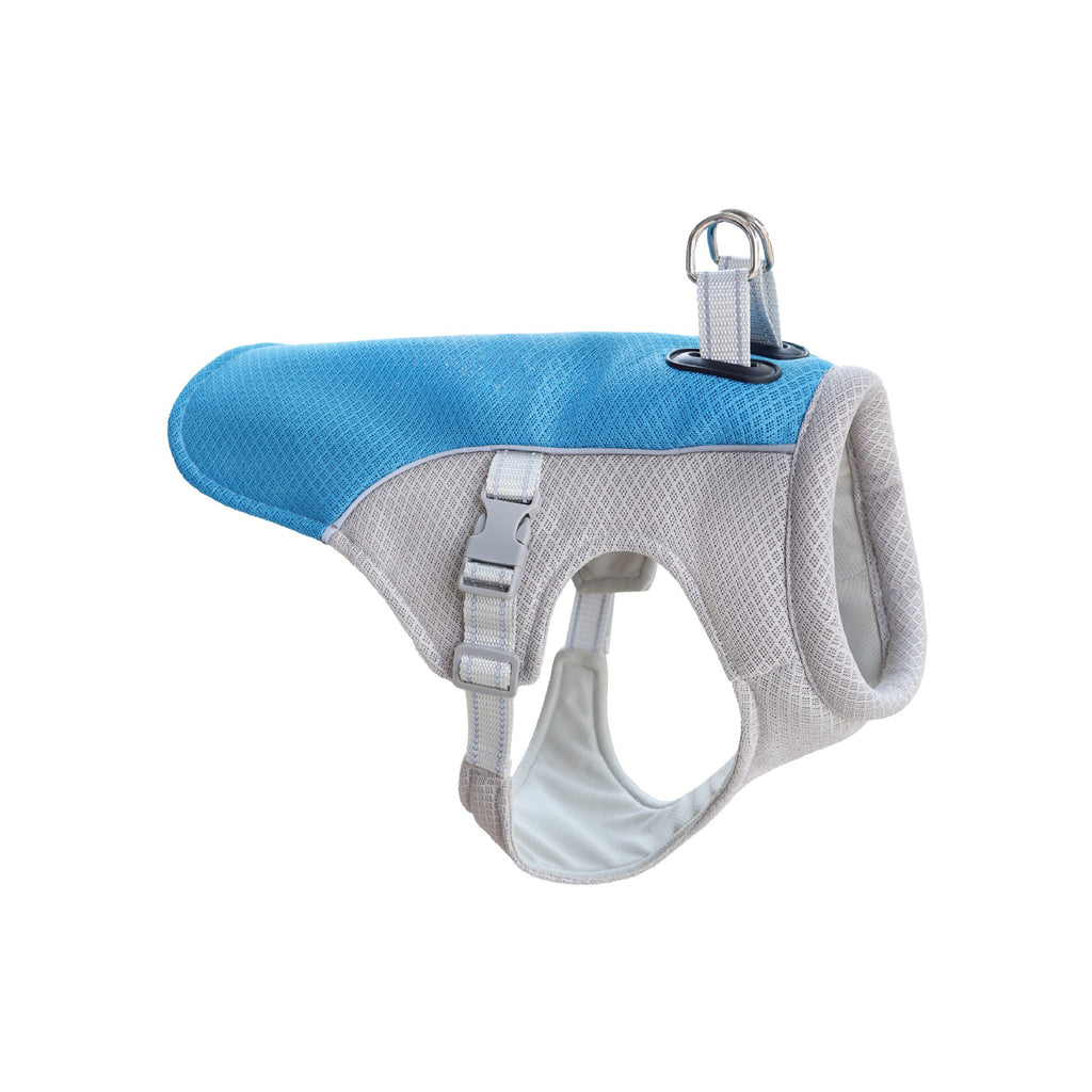 Summer Dog Cooling Vest – Breathable, Adjustable, Reflective Safety Vest for Hot Weather