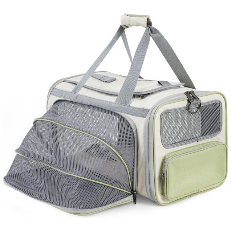 Foldable Pet Travel Backpack with Breathable Mesh