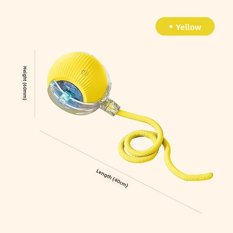 Smart Interactive Dog Ball - Self-Rolling Toy ⚽