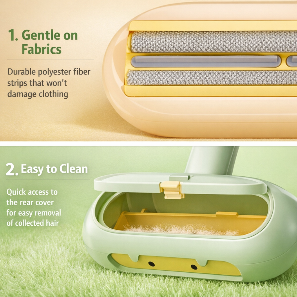 BUY 1 TAKE 1 Special Offer! Pets Hair Removal Roller Clean Tool