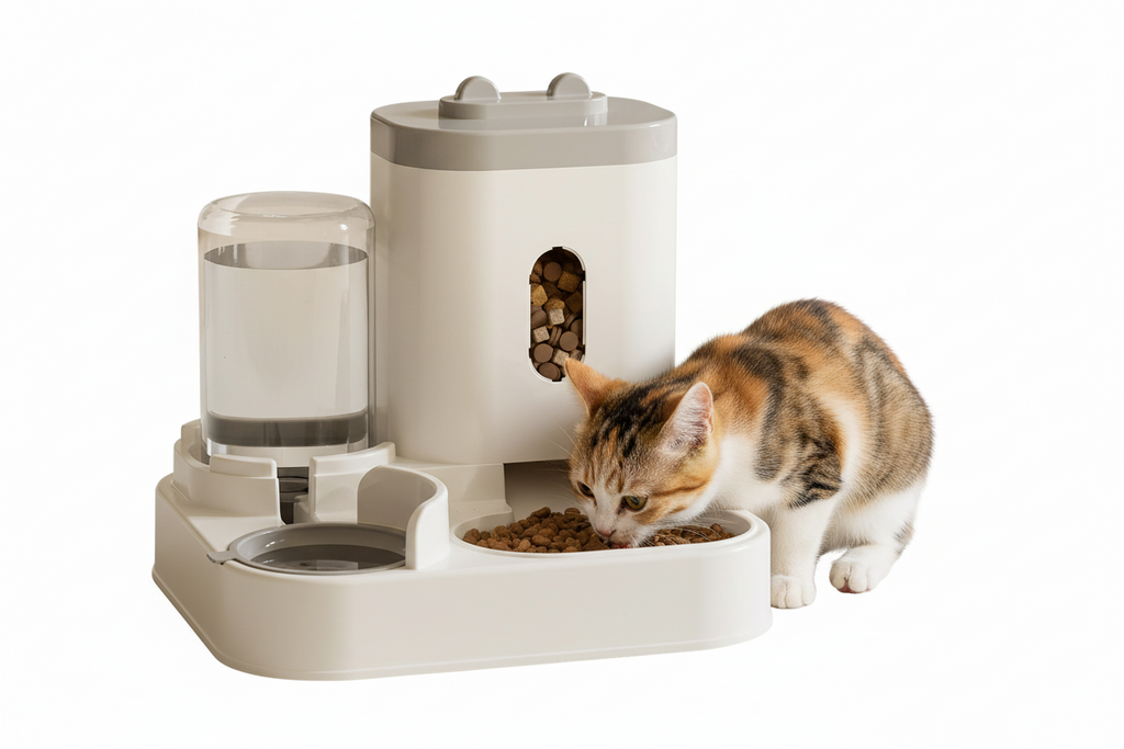 Automatic Multifunctional Pet Feeder – Cats & Dogs