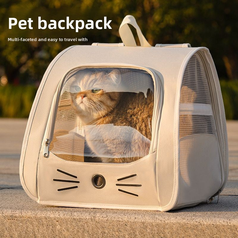 Large Capacity Multi-Function Pet Carrier Backpack