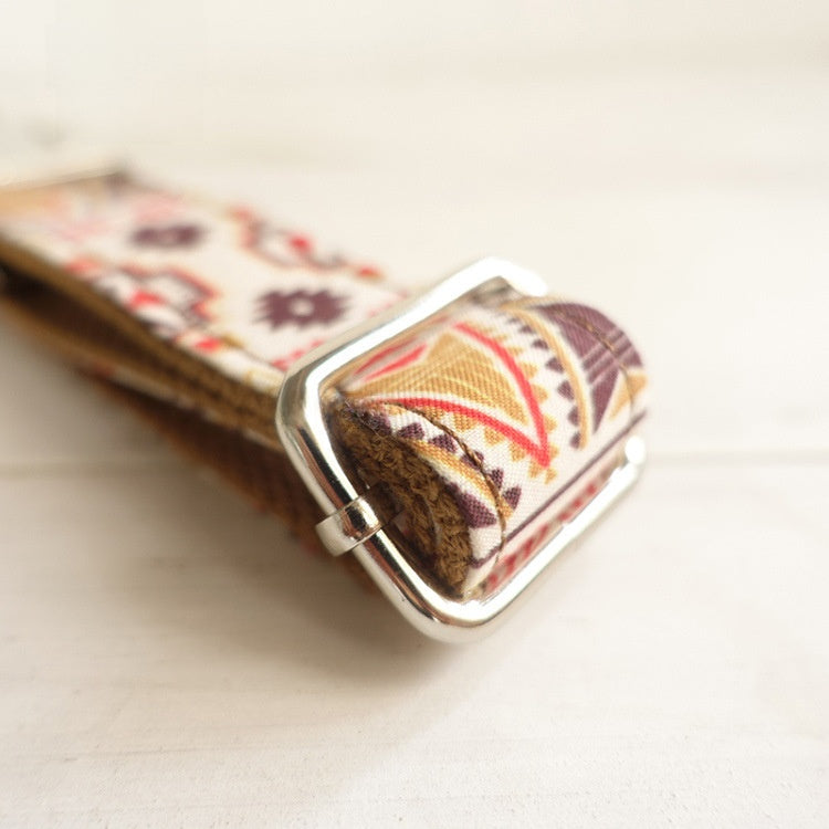 Traditional Floral Dog Collar - Ethnic Style Design