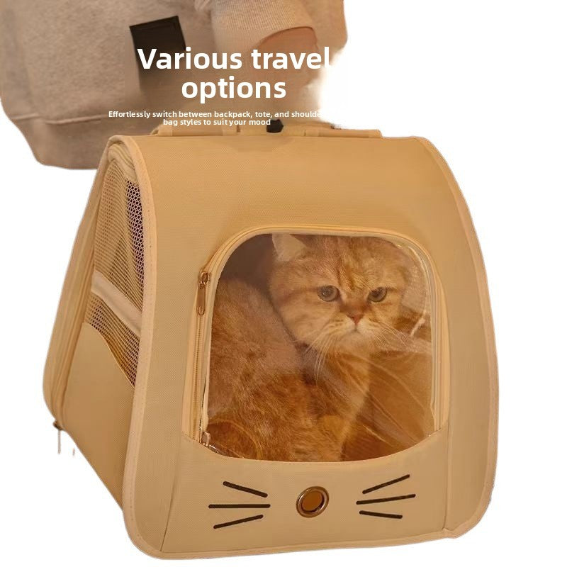 Large Capacity Multi-Function Pet Carrier Backpack