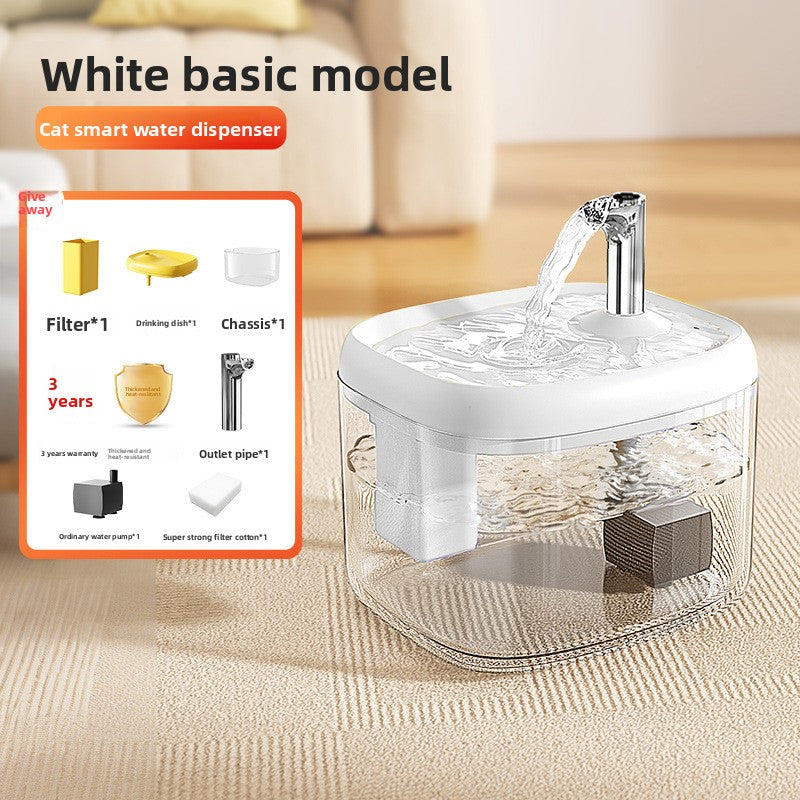 Automatic Pet Water Fountain with Circulation System