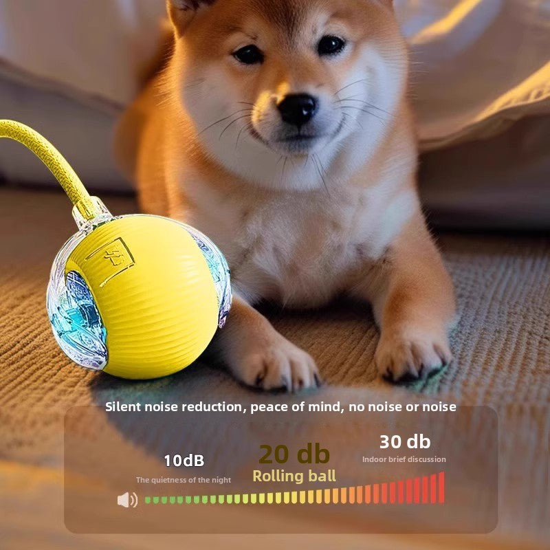 Smart Interactive Dog Ball - Self-Rolling Toy ⚽