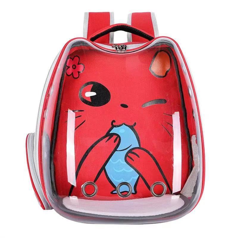 Space Capsule Pet Carrier Backpack with Ventilated Design