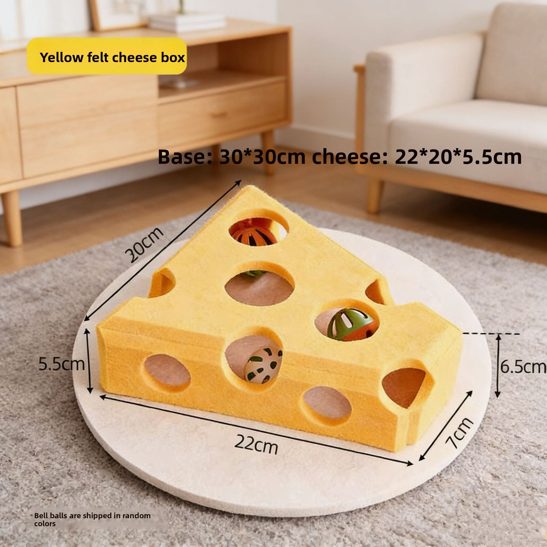 Interactive Cat Maze Toy with Bell Ball – Puzzle Box for Mental Stimulation & Self-Play