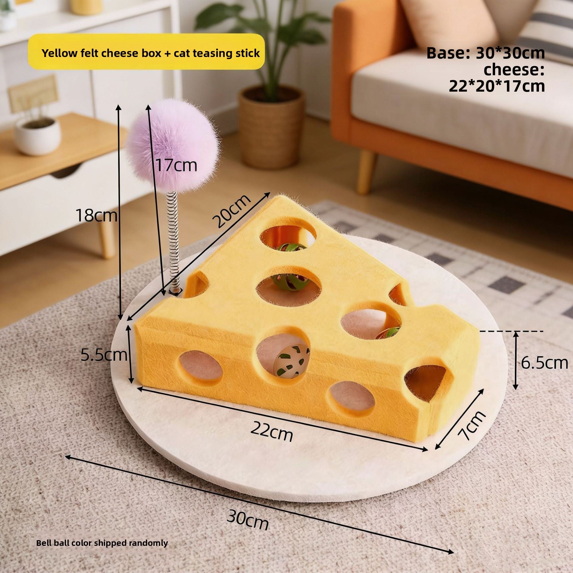 Interactive Cat Maze Toy with Bell Ball – Puzzle Box for Mental Stimulation & Self-Play