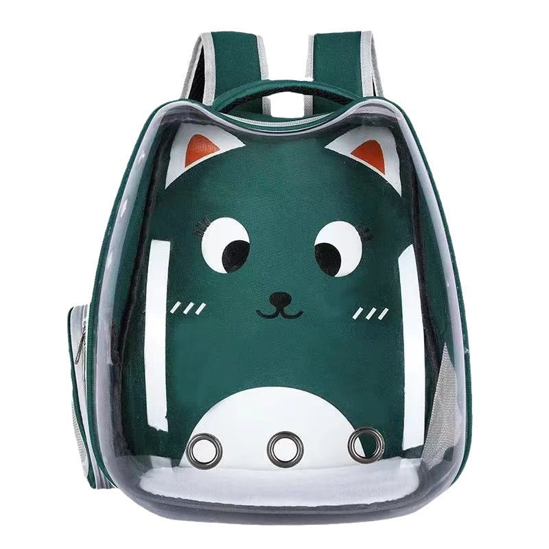 Space Capsule Pet Carrier Backpack with Ventilated Design