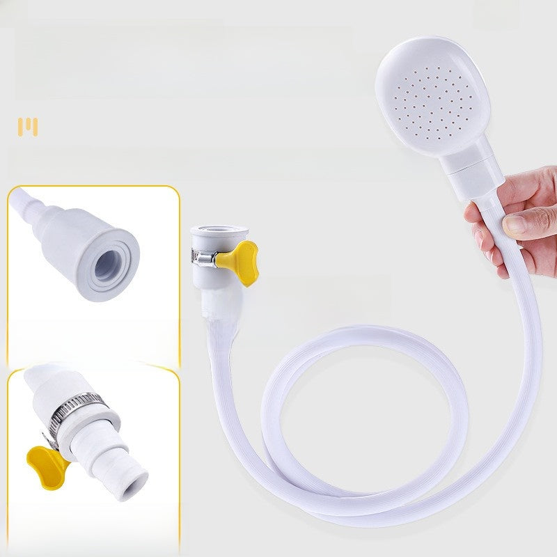 Pet Shower Sprayer Attachment – Multi-Function Handheld Bathing Tool for Dogs & Cats