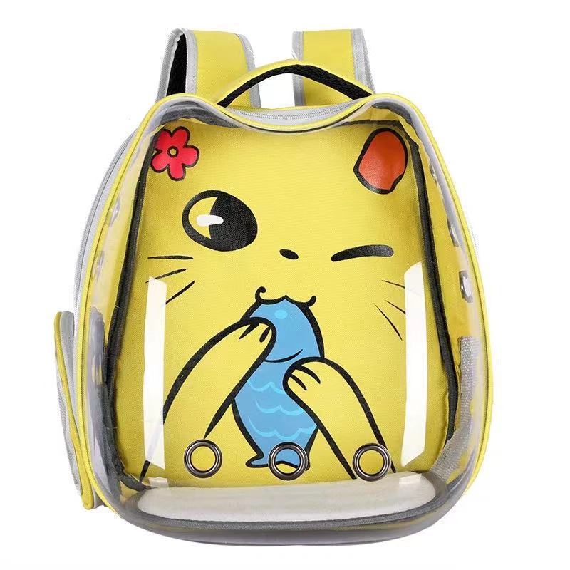 Space Capsule Pet Carrier Backpack with Ventilated Design