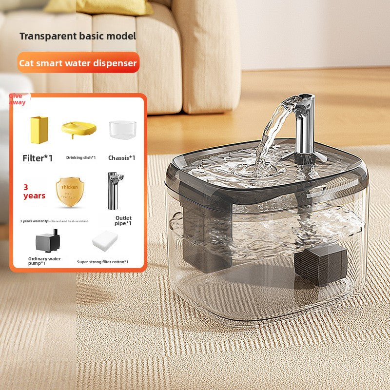 Automatic Pet Water Fountain with Circulation System
