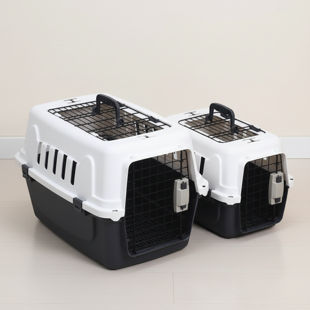 Airline-Approved Pet Carrier - Breathable Travel Crate for Cats & Dogs