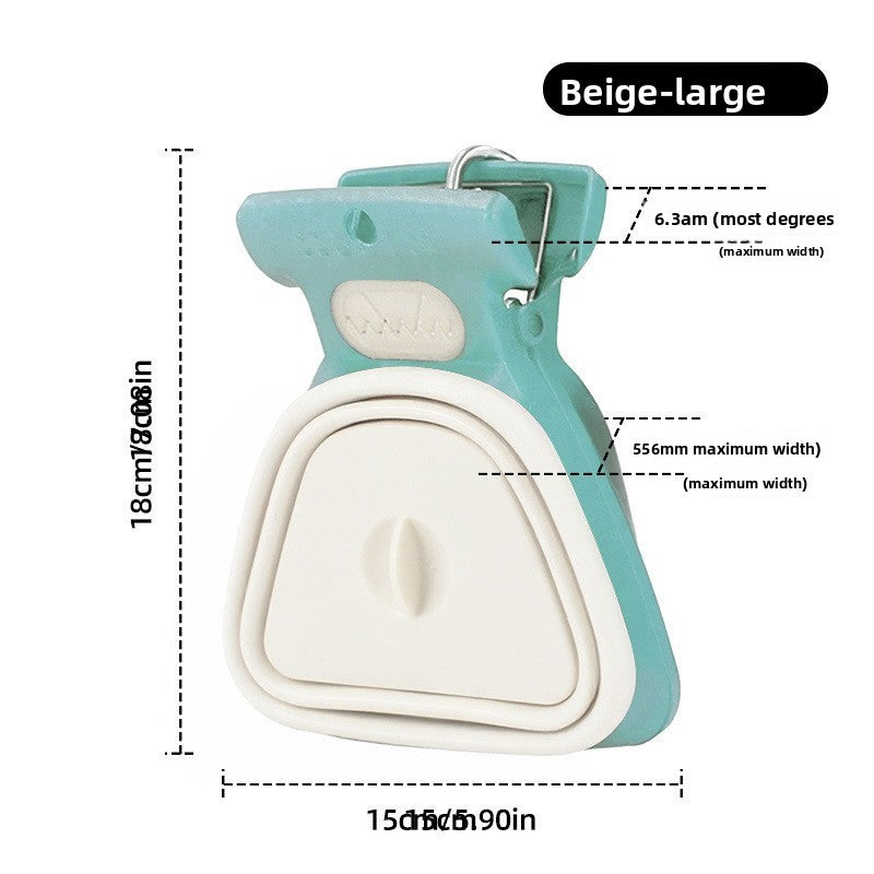 Portable Pet Waste Picker with Bags – 6-Claw Pooper Scooper for Dogs, Lightweight & Detachable