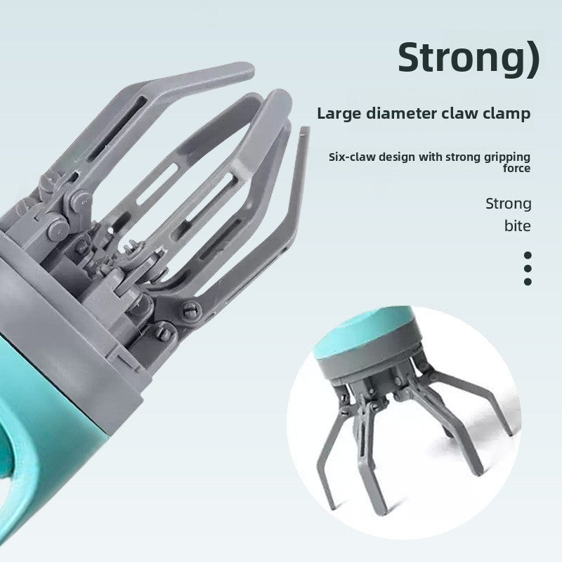 Portable Pet Waste Picker with Bags – 6-Claw Pooper Scooper for Dogs, Lightweight & Detachable