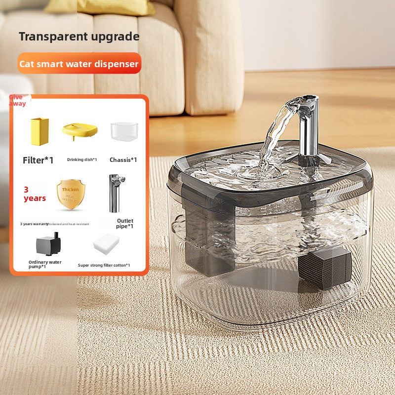 Automatic Pet Water Fountain with Circulation System