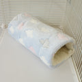 Cozy Pet Tunnel Sleeping Bag – 2-in-1 Play Tunnel & Warm Bed for Small Pets with Cooling Mat Option