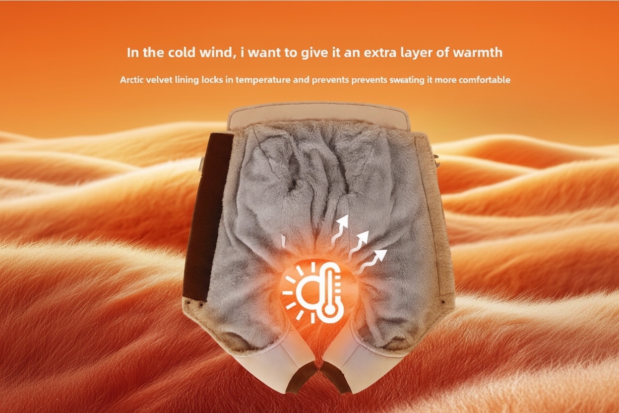 Winter Dog Coat with Full Body Coverage & Reflective Safety