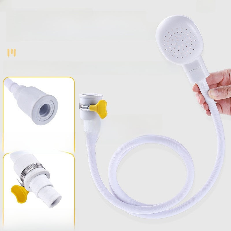 Pet Shower Sprayer Attachment – Multi-Function Handheld Bathing Tool for Dogs & Cats