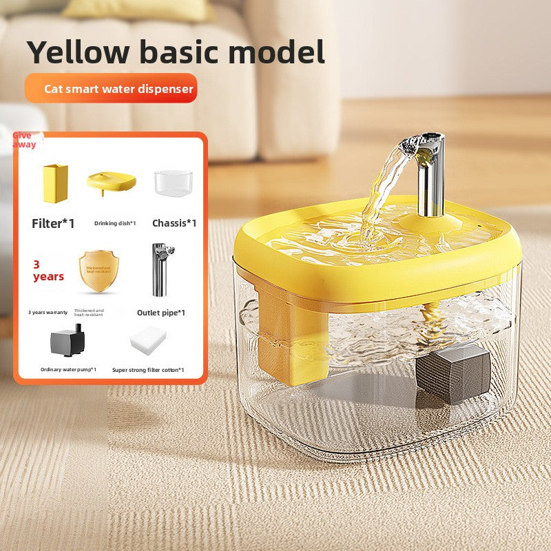 Automatic Pet Water Fountain with Circulation System