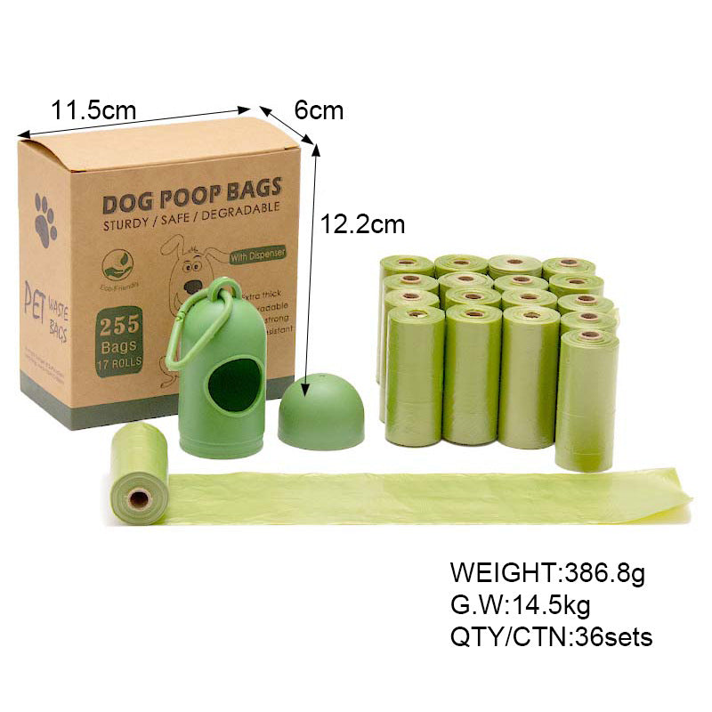Biodegradable Pet Waste Bags with Dispenser – Eco-Friendly Dog Poop Bags for Responsible Pet Owners